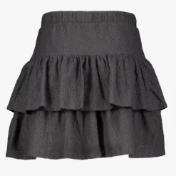 MyWay Meisjes broderie rok met ruches grijs Best