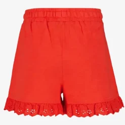 TwoDay Meisjes broderie short rood New