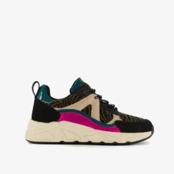 Blue Box Meisjes dad sneakers met dierenprint New