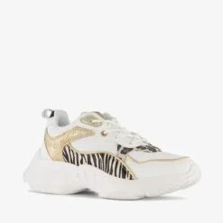 Blue Box Meisjes dad sneakers met tijgerprint Sale