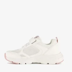 Blue Box Meisjes dad sneakers wit metallic roze