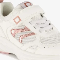 Blue Box Meisjes dad sneakers wit metallic roze