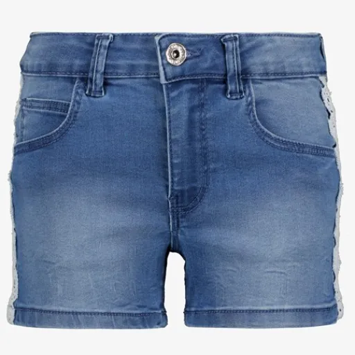 TwoDay Meisjes denim short met borduursels Discount
