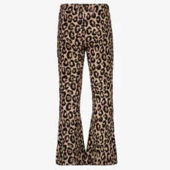 TwoDay Meisjes flared broek met luipaardprint Outlet