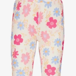 TwoDay Meisjes flared broek met bloemetjes wit Outlet