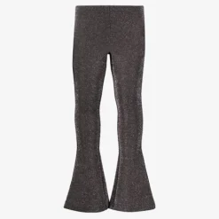 TwoDay Meisjes flared broek zwart met glitters Outlet