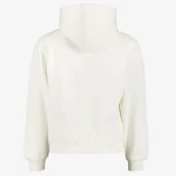 TwoDay Meisjes hoodie met opdruk en teddy details beige