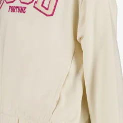 TwoDay Meisjes hoodie met roze tekstopdruk Online