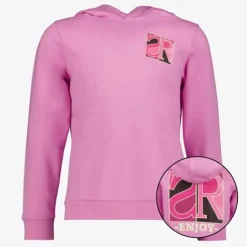 TwoDay Meisjes hoodie roze met backprint Discount