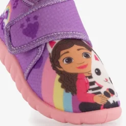 Gabby Meisjes pantoffels paars roze Clearance