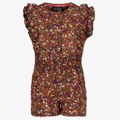 TwoDay Meisjes playsuit met scrunchie bloemenprint Hot