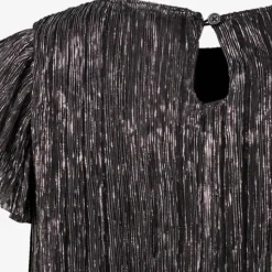 Name it Meisjes plisse top zwart Sale