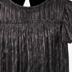 Name it Meisjes plisse top zwart Sale