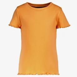 TwoDay Meisjes rib T-shirt oranje Sale