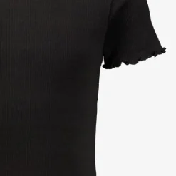 TwoDay Meisjes rib T-shirt zwart Discount
