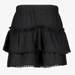 MyWay Meisjes rok met pompons zwart Hot