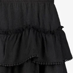 MyWay Meisjes rok met pompons zwart Hot