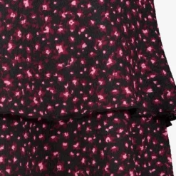 TwoDay Meisjes rok met ruches en print zwart roze Sale