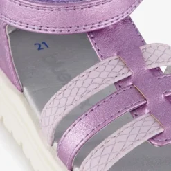 Blue Box Meisjes sandalen met glitters paars