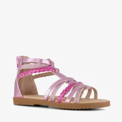 Blue Box Meisjes sandalen met glitters roze Online