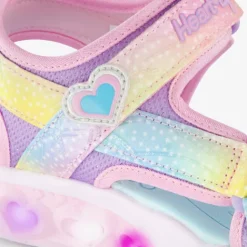 Skechers Meisjes sandalen met lichtjes pastel Best