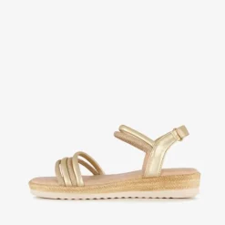 Blue Box Meisjes sandalen met sleehakje goud Clearance
