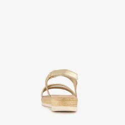 Blue Box Meisjes sandalen met sleehakje goud Clearance