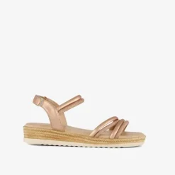 Blue Box Meisjes sandalen met sleehakje rose goud Discount