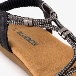 Blue Box Meisjes sandalen zwart Online