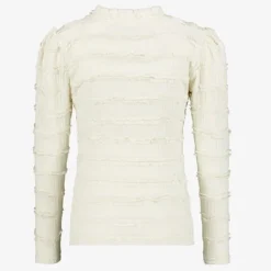 MyWay Meisjes shirt met ruches ecru Online