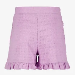 MyWay Meisjes short met geborduurde bloemen lila Online