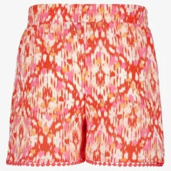 TwoDay Meisjes short met print roze oranje Outlet