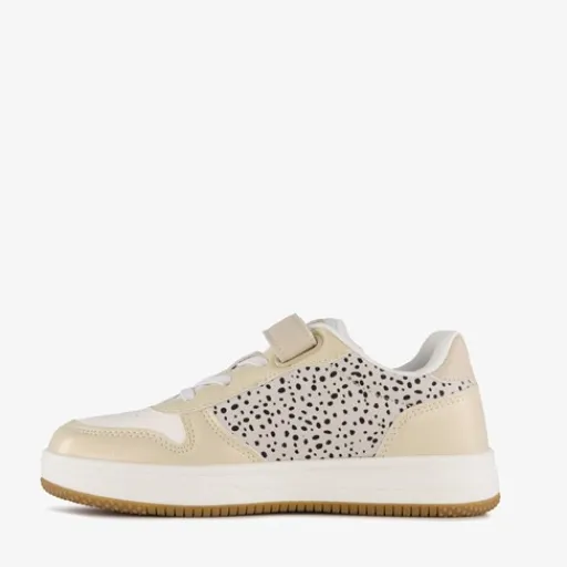 Blue Box Meisjes sneakers met dierenprint beige Best