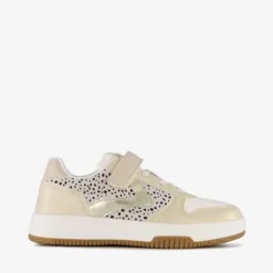 Blue Box Meisjes sneakers met dierenprint beige Best