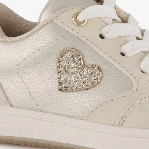 Blue Box Meisjes sneakers met glitter hartje Best
