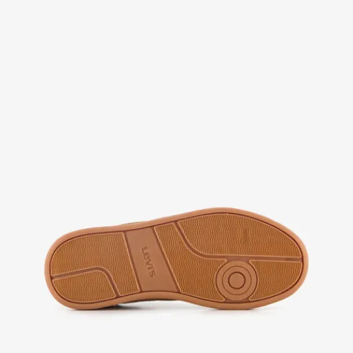 Levi's Meisjes sneakers met panterprint bruin New