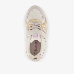 Blue Box Meisjes sneakers met panterprint details beige Online