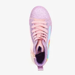 Blue Box Meisjes sneakers met regenboog