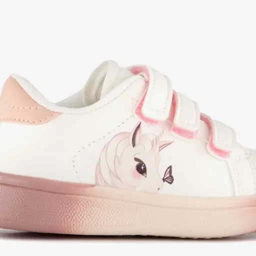 Blue Box Meisjes sneakers met roze zool Hot