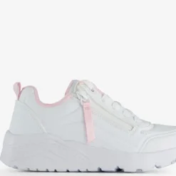 Skechers Meisjes sneakers wit met ritsje Clearance