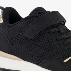 Hush Puppies Meisjes sneakers zwart goud Discount