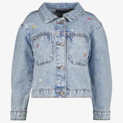 TwoDay Meisjes spijkerjas met borduursels Online
