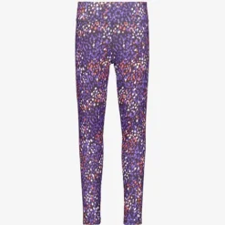 Osaga Meisjes sportlegging stippenprint paars New