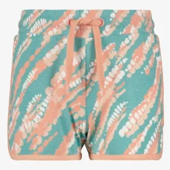 Osaga Meisjes sweat short groen oranje Best