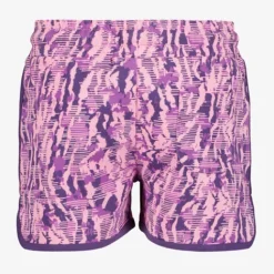 Osaga Meisjes sweat short met print paars roze Hot