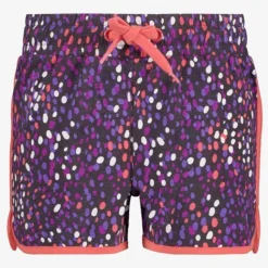 Osaga Meisjes sweat short met stippen paars Outlet
