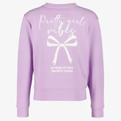 TwoDay Meisjes sweater met backprint lila Online