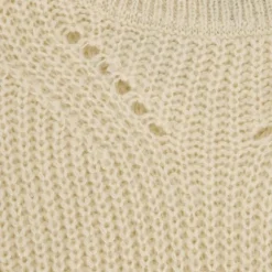 TwoDay Meisjes sweater met col beige