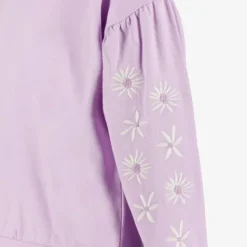 TwoDay Meisjes sweater met madeliefjes lila Sale