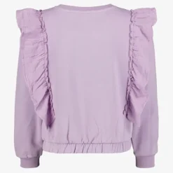 TwoDay Meisjes sweater met ruches lila Online